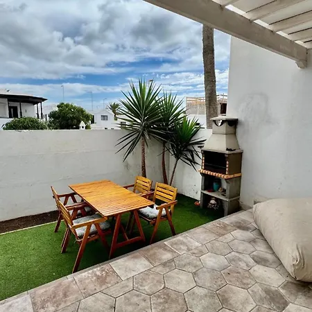 Le Family Palms Private Oasis With Terrace & Bbq Lejlighed Playa Honda (Lanzarote)